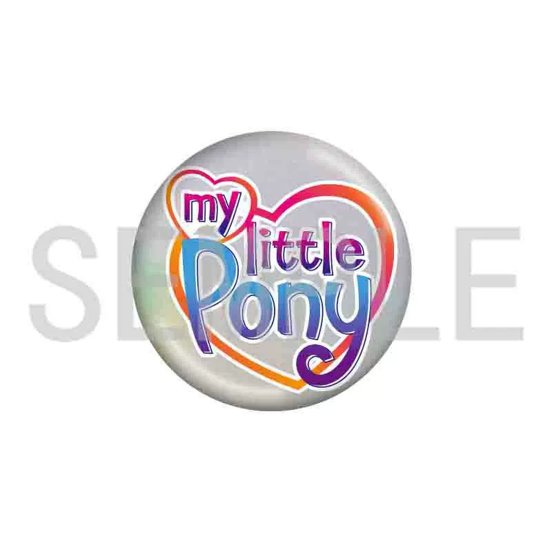 Старшая деталь Little Ma Bolly 75 Двойная вспышка Панель Значок Bad My Little Pony, Hyatt, Ziyue Yunbao Apple Jiaer