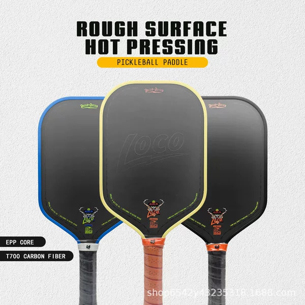 Bread & Butter Toray T700 Carbon Fiber Pickleball Racket with Dual-Density Foam Core, Extended Length, Cross-Border Version