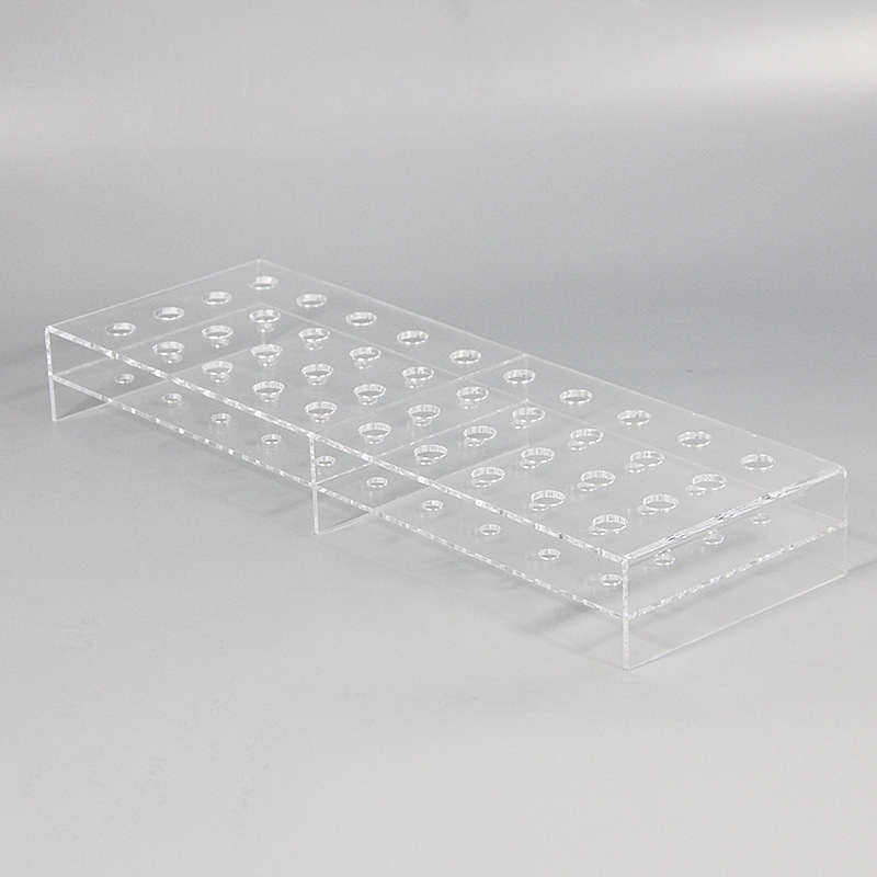 亚克力雾化器电子烟化妆笔展示架 有机玻璃 口红蛋甜筒实验器材架
