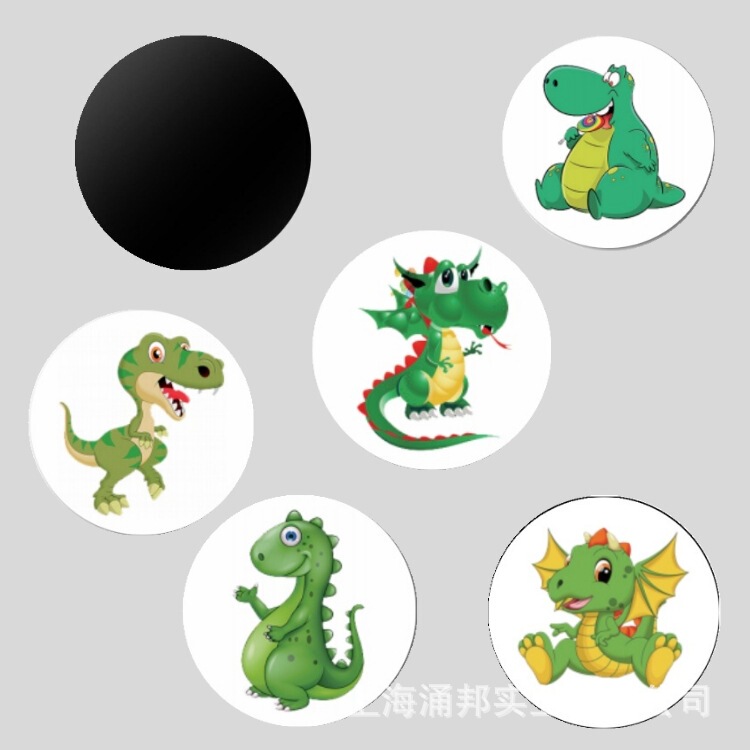Cross-border in stock Temperature-sensitive Color-changing Sticker Children's Urinal Training Color-changing Sticker Thermal Temperature-sensitive Color-changing Sticker