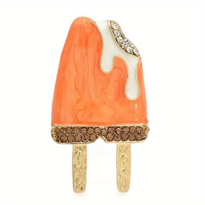 Yaxa sancaqları – Cartoon Ice Cream Brooch Men's - o5-1-5372