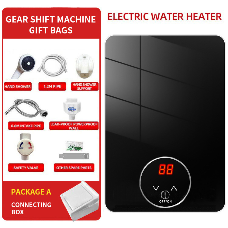 国境を越えたインスタント電気温水器 110V 家庭用インスタント加熱小型シャワーインテリジェント恒温バス省エネ|undefined