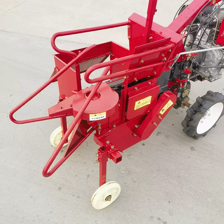 195柴油机款直联玉米收割机玉米收获机生产厂家山地款单行收玉米