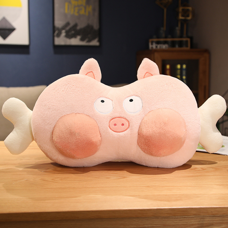 Cojín Oficina cintura almohada larga-Sentada cintura soporte hueso cintura almohada asiento cintura cojín silla cojín trasero asiento pequeño almohada