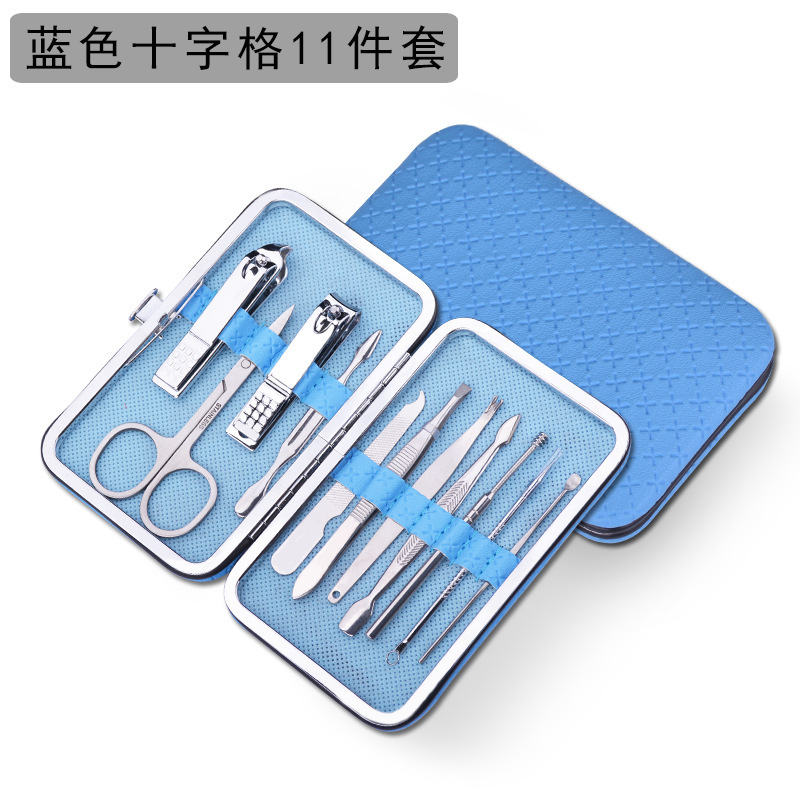 Fábrica directa pedicure kit de cortador de uñas portátil doméstico de acero inoxidable pinza de uñas pedicure kit de herramientas de manicuras