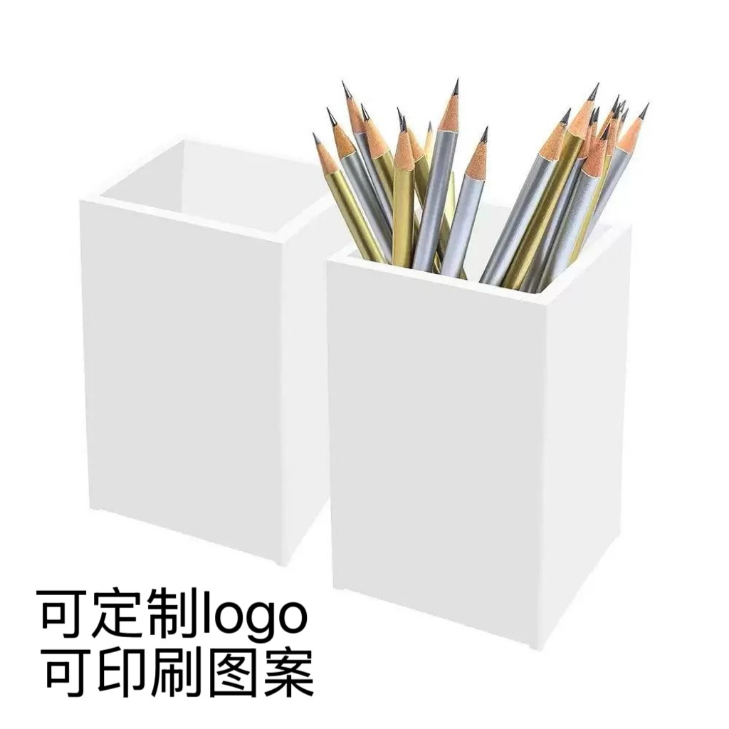 Acrylic Milk Tea Shop Straw Storage Box Restaurant Coffee Bar Tissue Box Spoon Cup Holder Storage Rack
