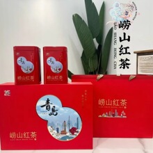 崂山红茶礼盒装2024新茶蜜香浓香型山东青岛特产红茶批发散装送礼