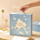 Praise flower companion gift box barrel empty box advanced sense butterfly fresh ins wind wedding candy box a generation of hair