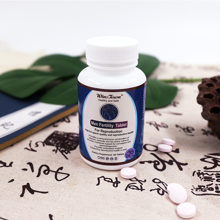 Foreign Trade Export Men's Tablets Men Fertility Tablet 0.8g*60 Tablets/Bottle Men's Good Luck Tablets