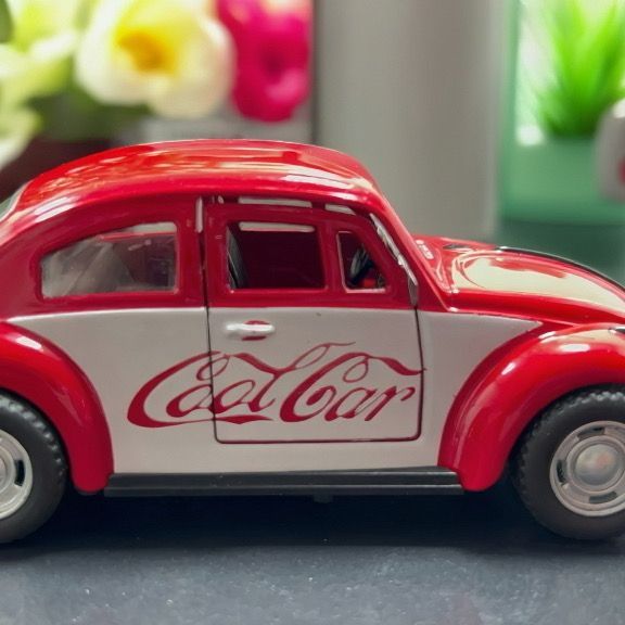 Exportación transfronteriza edición limitada Coca-Cola Beetle aleación infantil modelo de automóvil juguetes de simulación para niños y niñas