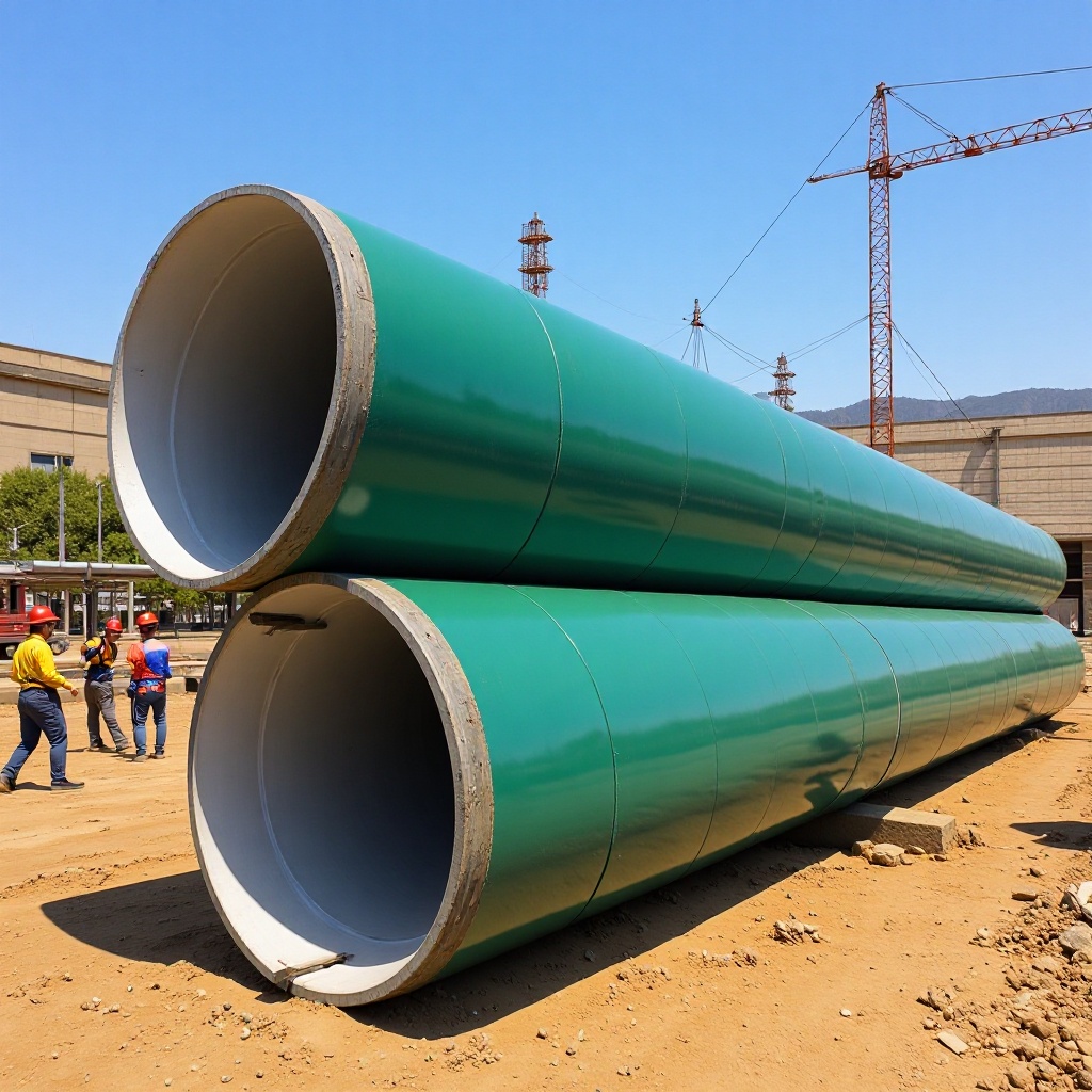 供应现货矿用承插式涂塑钢管承插口螺旋钢管埋地式涂塑复合钢管