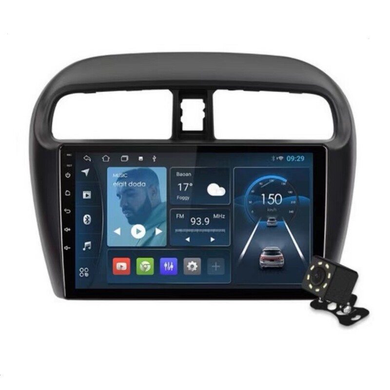 Cross-border Applicable Car Navigation Mitsubishi Mirage12-18 Central Control Large Screen Android Navigator GPS All-in-One Cross-border Applicable Car Navigation Mitsubishi Mirage12-18 Central Control Large Screen Android Navigator GPS All-in-One