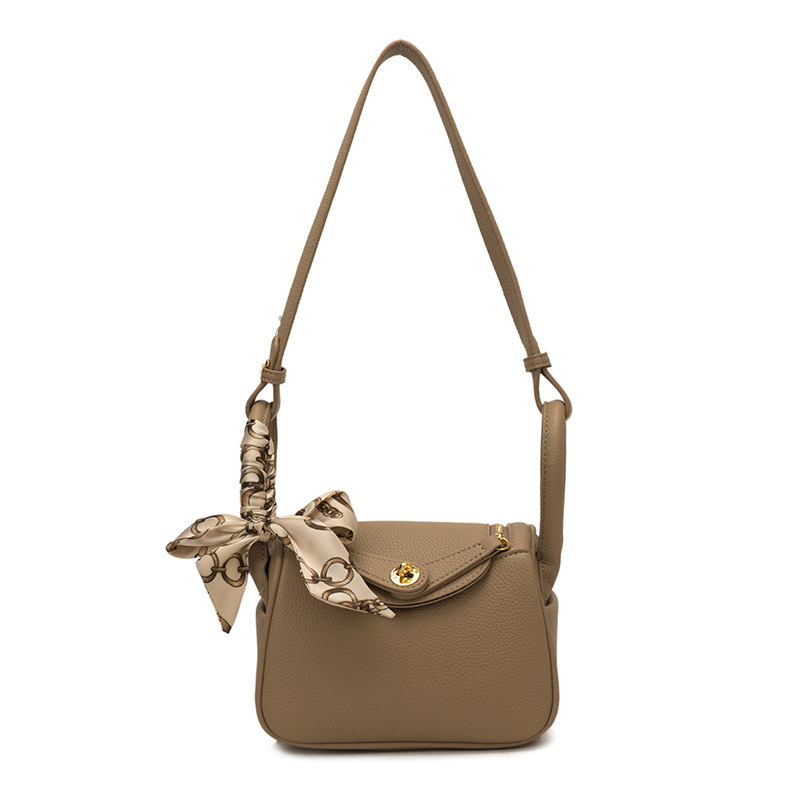 2026 Cross-Border Trending Women's Pillow Bag, Fashion Versatile Shoulder & Crossbody Bag, Lychee Grain Commuter Trendy Doctor Bag - Thumbnail 5