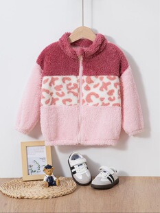 E 50219 Girl's Fleece Jacket Ůͯ��ů���� ���R�d�W���羳