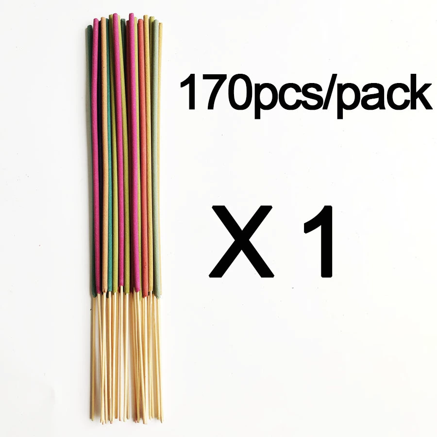 24/73/170 aromatherapy sticks, cross-border household bamboo stick incense, various flavors, optional quantity, can be customized with temu labeling
