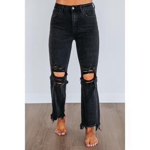 P 93912 Ripped Skinny Jeans �ƶ�ţ��ѝ �W���L��羳���R�d