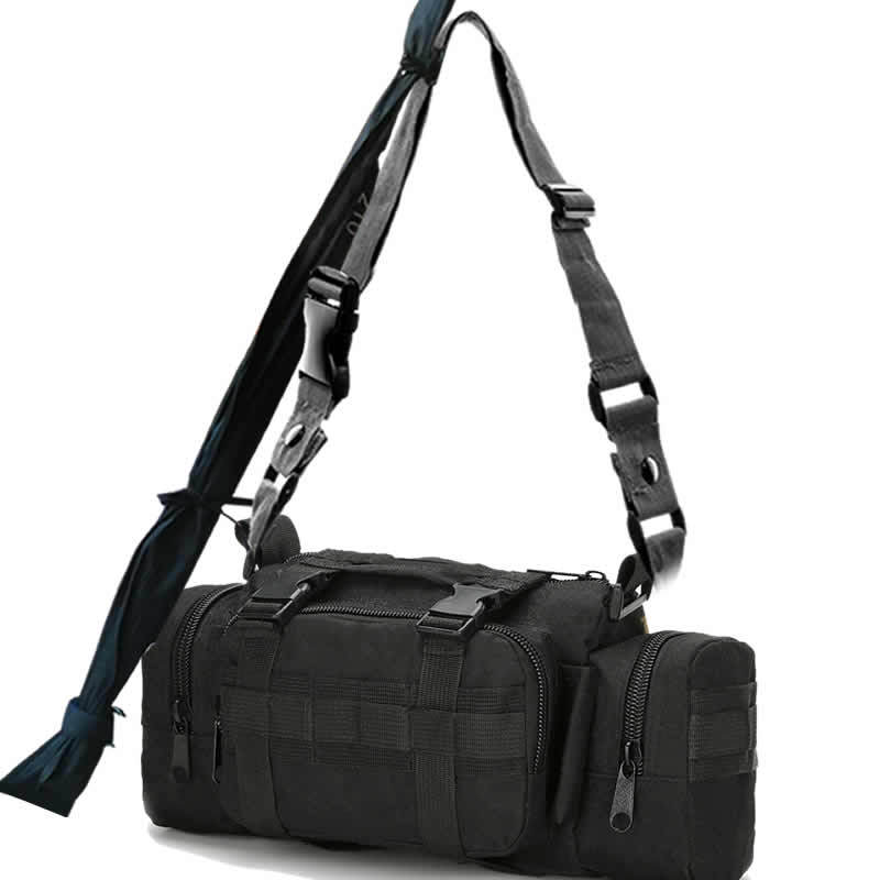 Bolsa de pesca multifuncional impermeable al aire libre, bolsa de caña de pesca, bolsa de caña de pesca, bolsa de caña de inserción, bolsa de cintura image 9