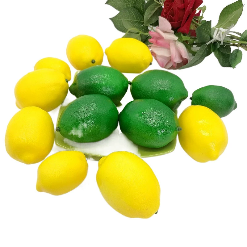 Artificial lemon tree, toy for a tea shop, decorations, early education