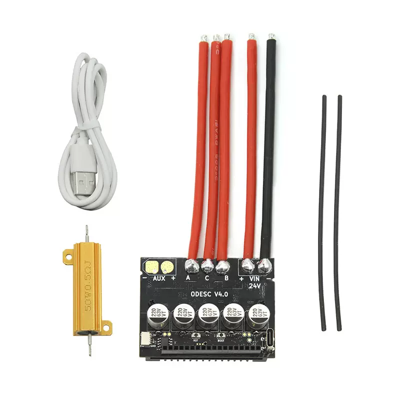 ODESC V4.0基于ODrive优化高性能无刷电机大功率驱动器FOC BLDC