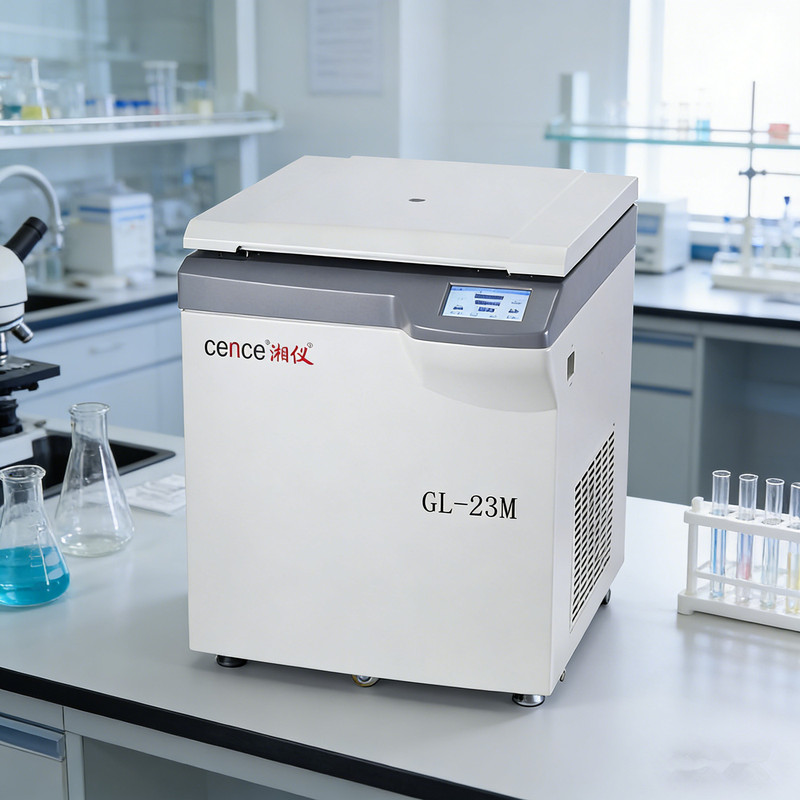 Xiangyi GL-23M touch screen large capacity high speed refrigerated centrifuge rotor automatic identification centrifuge