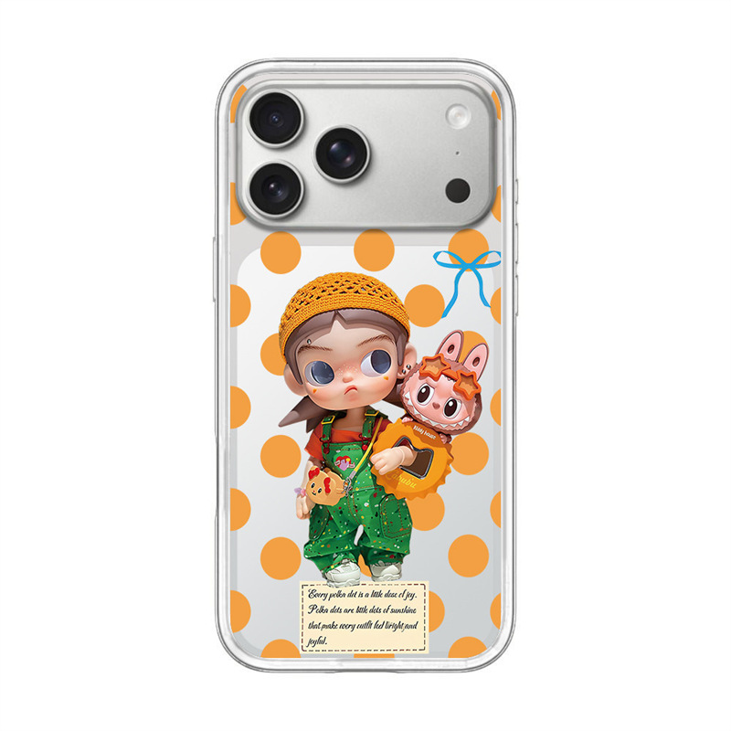 Apple iPhone 18 Pro Max/18 Pro/17 Pro Max/17 uchun yoqimli multfilm magnitli telefon g'ildiragi