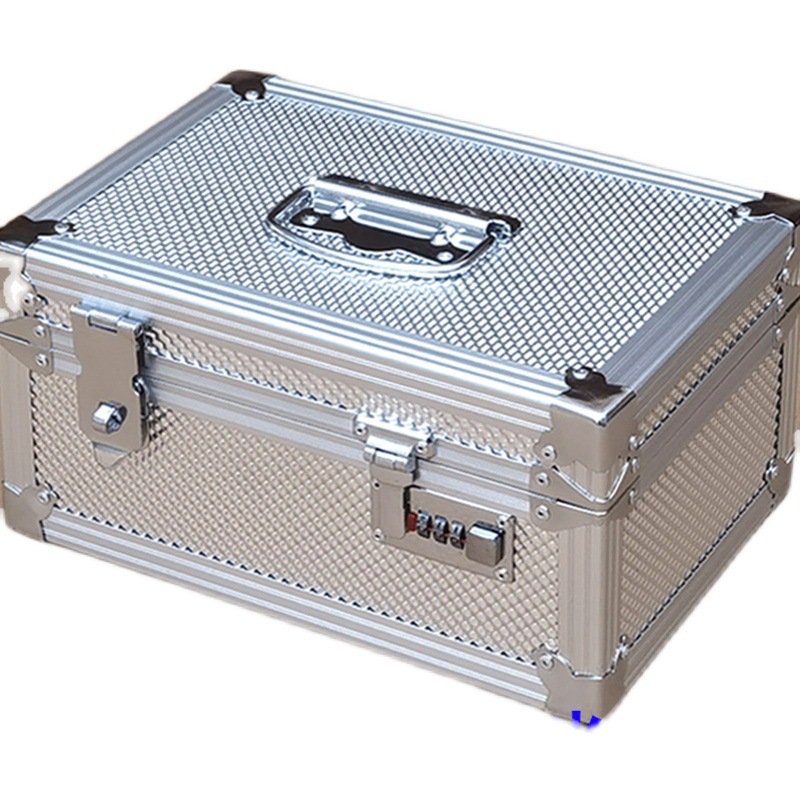 은행 인출 상자 알루미늄 합금 지폐 상자 현금 상자 계산원 현금 상자 도구 보관 보관 상자 봉인 상자 파일