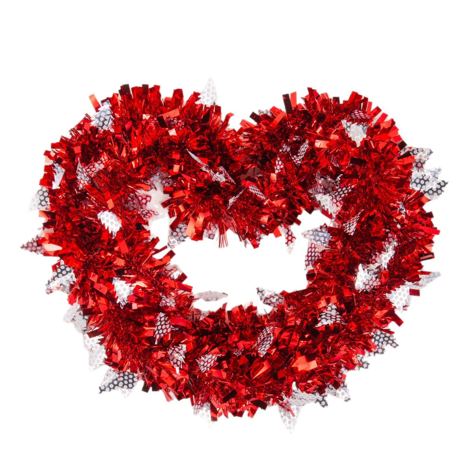 comercio exterior transfronterizo árbol de Navidad colgante espuma cifrado engrosado 9cm 5 capas 2m barra de color de decoración de Navidad tira de color