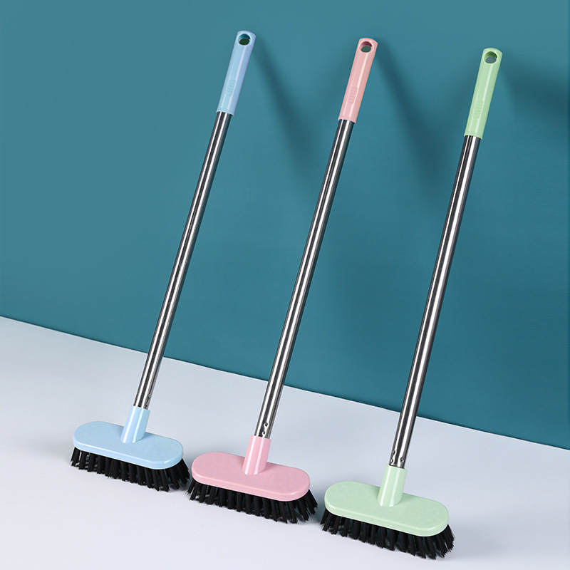 Gap Cleaning Brush, Household Multifunctional Long-Handled Floor Brush, Bathroom Floor Brush, Hard-Bristled Brush, Carpet Cleaning Tool