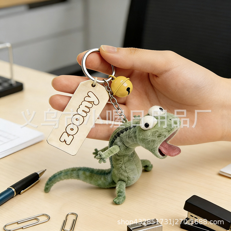 New Quirky Mint Green Small Lizard Cute Plush Toy Keychain Gift for Best Friend or Friend New Quirky Mint Green Small Lizard Cute Plush Toy Keychain Gift for Best Friend or Friend
