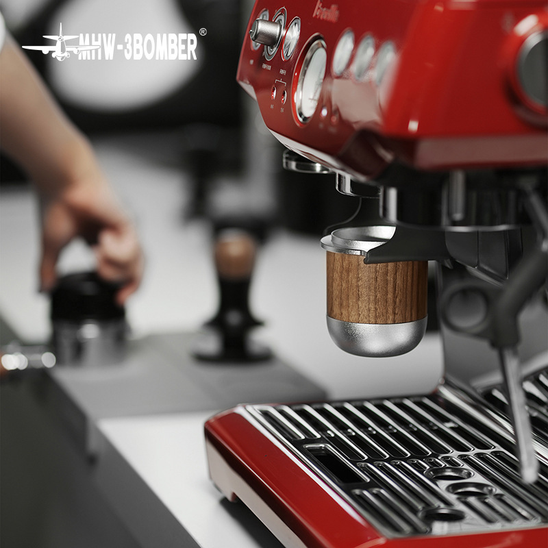 MHW-3BOMBER Bomber Nova Coffee Powder Cup 58mm Bean Grinder Powder Handle Universal Platinum Rich