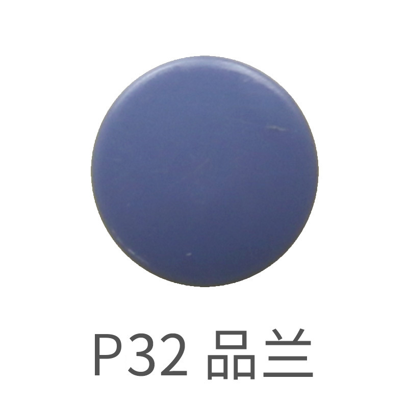 60 colores en stock T5 botón a presión de plástico pequeño lote de resina botón a presión ropa de bebé protección del medio ambiente POM botón a presión de plástico