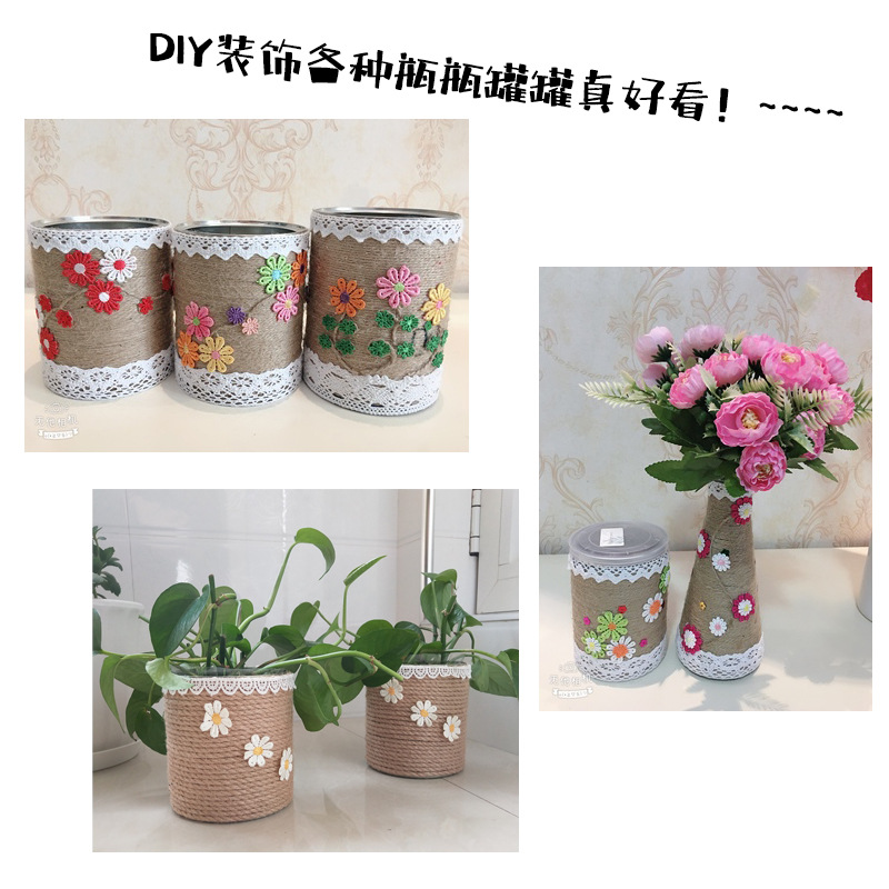 Materiales de manualidades para el entorno de jardín de infantes, pequeños materiales auxiliares para la creación de entornos, decoración de ropa, encaje, borlas blancas, creatividad