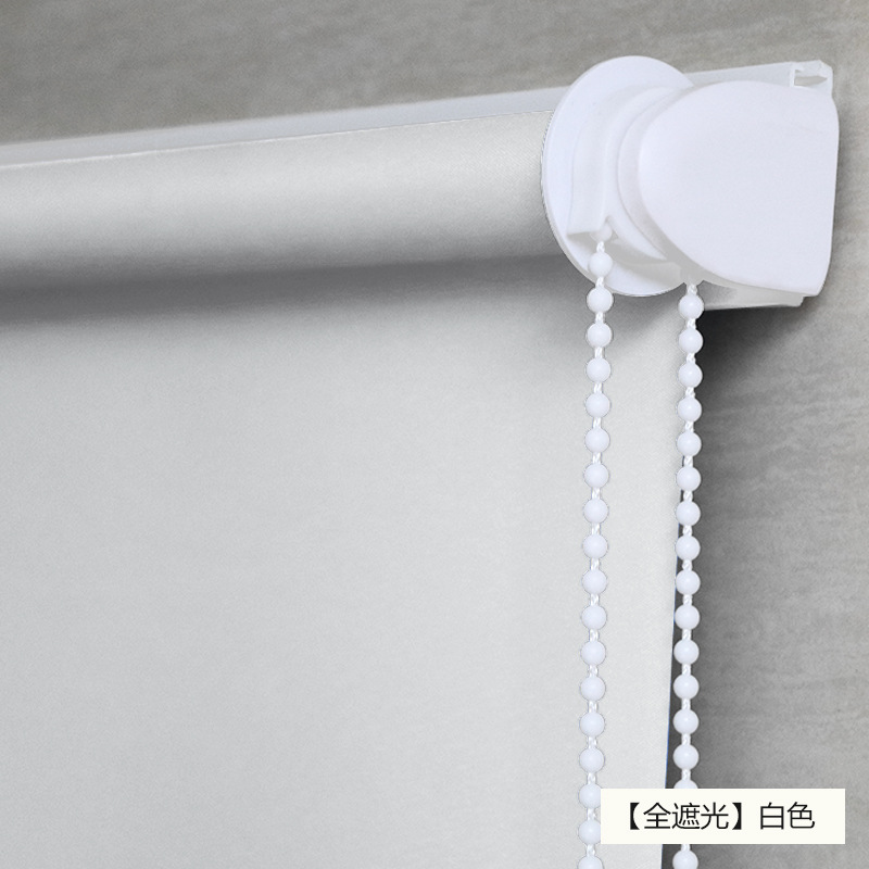 Venta al por mayor cortina de sombreado cortina de sombrilla impermeable a prueba de aceite cocina baño cortina dormitorio obturador sin golpes