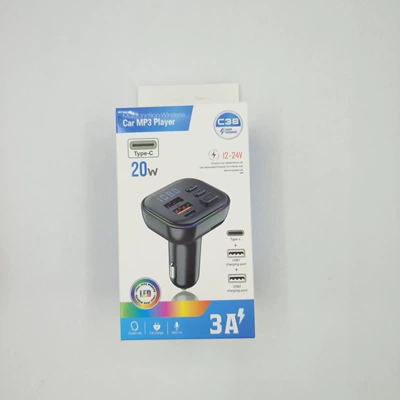 C38 Car Bluetooth Mp3 Player Car mp3 - c38-with-packaging