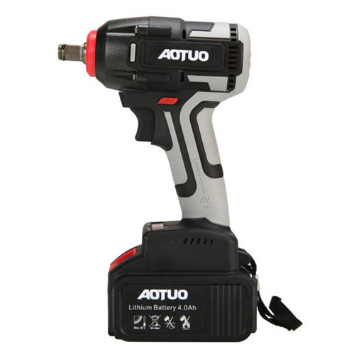 Rechargeable lithium battery wrench high torque car tire installation scaffolding wind cannon impact electric wrench wholesale