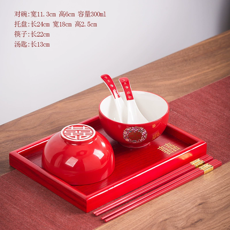 Red ceramic tea cup, tea set, Birthday gift