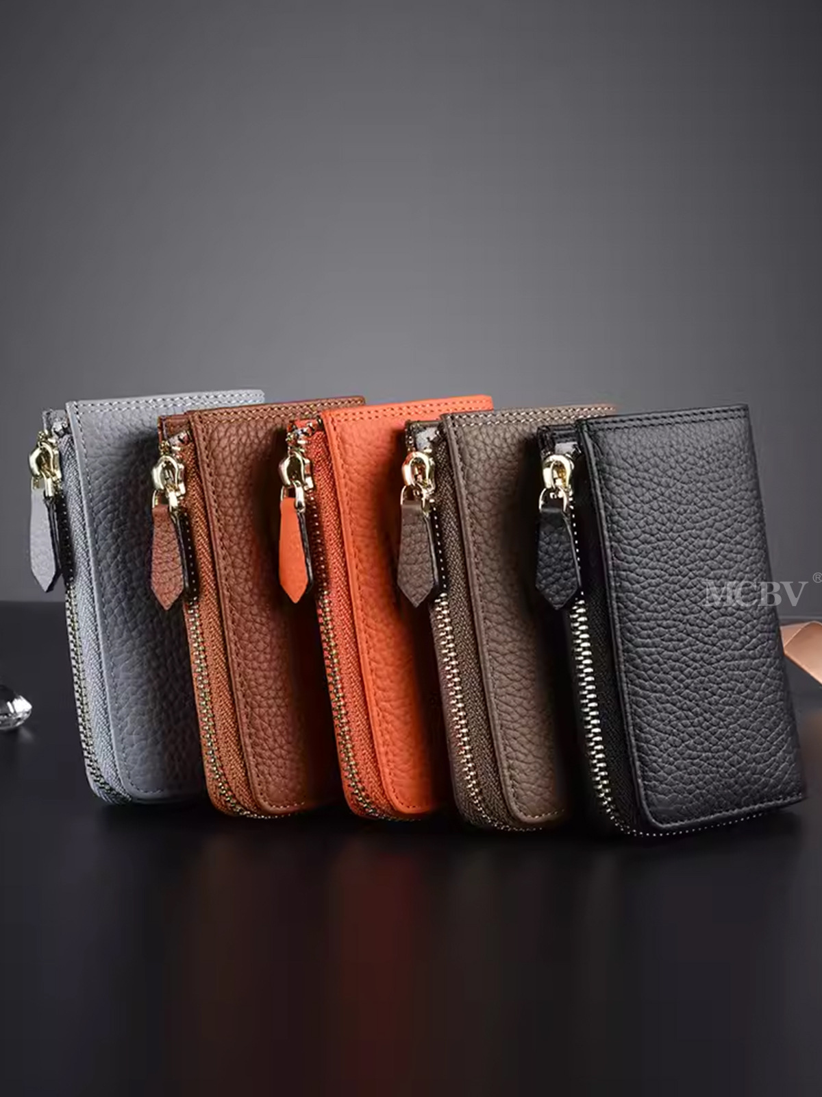 本革キーバッグTOGO牛革男女通用本革車キーバッグソフトレザージッパーバッグ小銭入れ収納バッグ