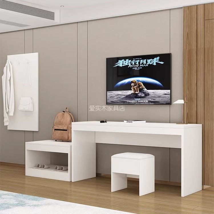호텔 TV 캐비닛 수하물 캐비닛 조합 가구 호텔 서재 간단한 책상 아파트 호텔 표준 룸