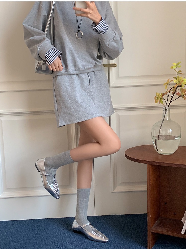 Giày Mary Jane nữ đan T-Strap da thật mũi vuông đế bệt — màu đen, bạc chi tiết 33