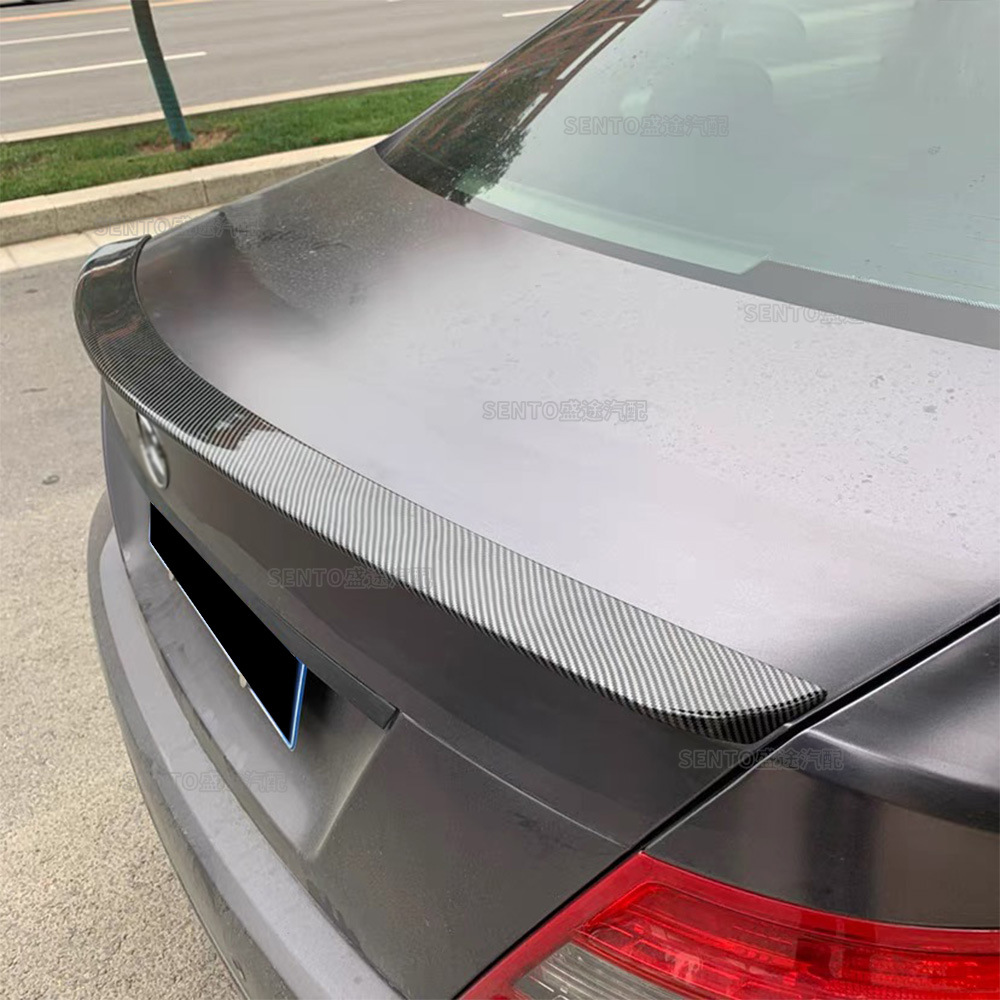 Suitable for Mercedes-Benz C-Class W204 C180 C200 2008-2014 Four-Door Am Model Rear Wing Modification