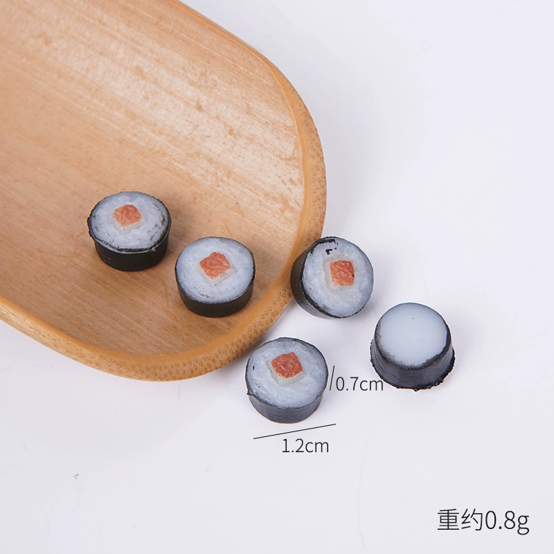 Realistic small food play, toy, DIY