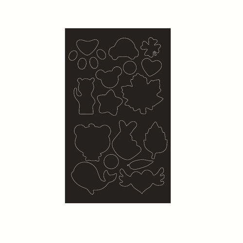 Cross-border down jackets repair windbreaker invisible patch plain versatile pattern repair hole clothing sticker