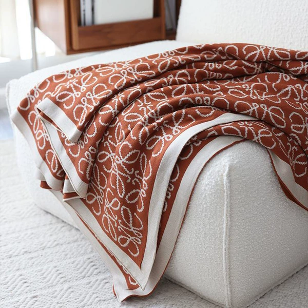 Orange butterfly pattern