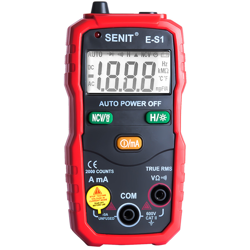 高精度数字万用表小型便携式迷你智能万能表全自动维修电工多用表
