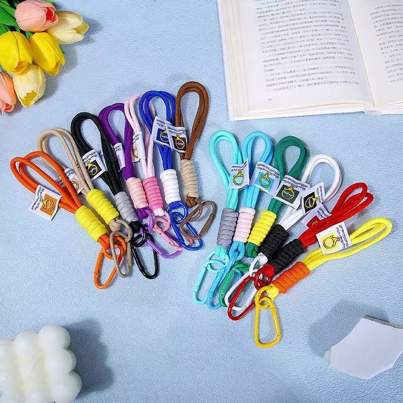 Mochila al aire libre cinturón de montaña de nylon tejido bolso colgante bolso cremallera colgante de tendencia nacional llavero de cuerda de teléfono móvil