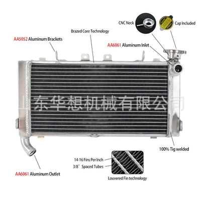 1991-1994 Honda Cbr600F – car radiator