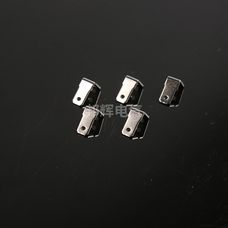 L-type double-hole terminal electronic components heating terminal automobile parts rearview mirror heating plate terminal wholesale