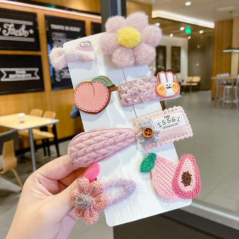 BB clip cabello leche curry clip de cabello de alta calidad 2025 nuevo cabello de cabello de estilo universal toque de cabello no daña el cabello dulce clip