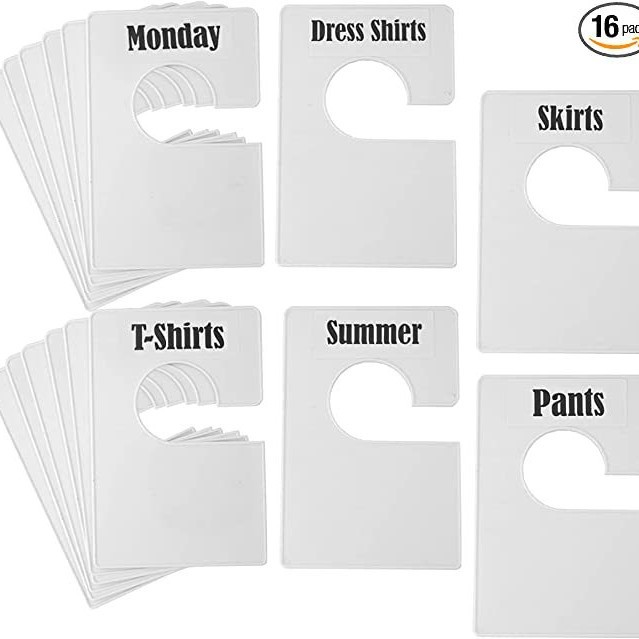 亚马逊白色货架衣架隔板＋塑料pvc衣橱档板收纳可折叠收纳架