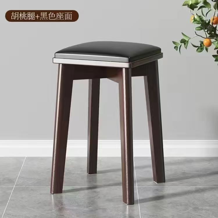 월넛 레그 블랙 [오일왁스 가죽]